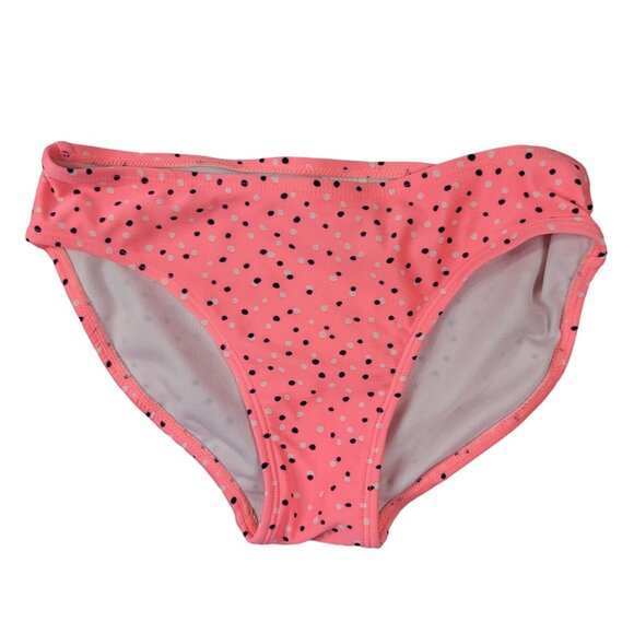 Cat & Jack Girls 3 Piece Swimsuit Blue Pink Size 7 Medium Anchor Dots Rashguard - Picture 9 of 16